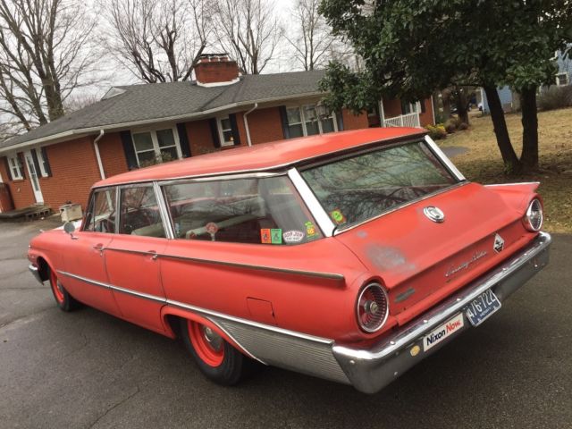 1961 Red Ford Other Wagon