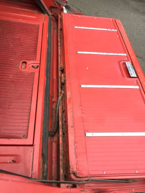 1961 Red Ford Other Wagon