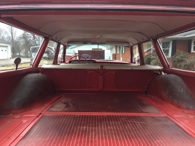 1961 Red Ford Other Wagon