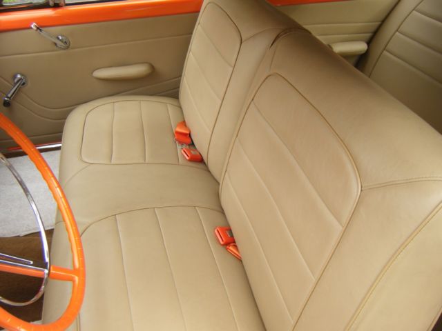 1961 Orange Ford Fairlane Coupe