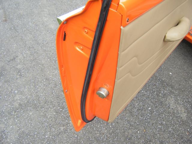 1961 Orange Ford Fairlane Coupe