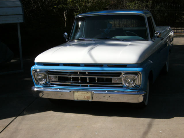 1962 Blue and white Ford Other Pickups 1/2 ton Pickup