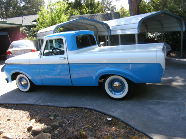 1962 Blue and white Ford Other Pickups 1/2 ton Pickup