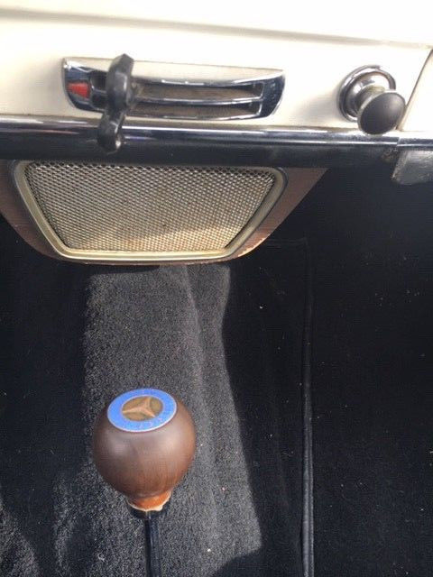 1962 White Mercedes-Benz 190-Series Convertible