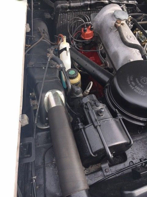 1962 White Mercedes-Benz 190-Series Convertible