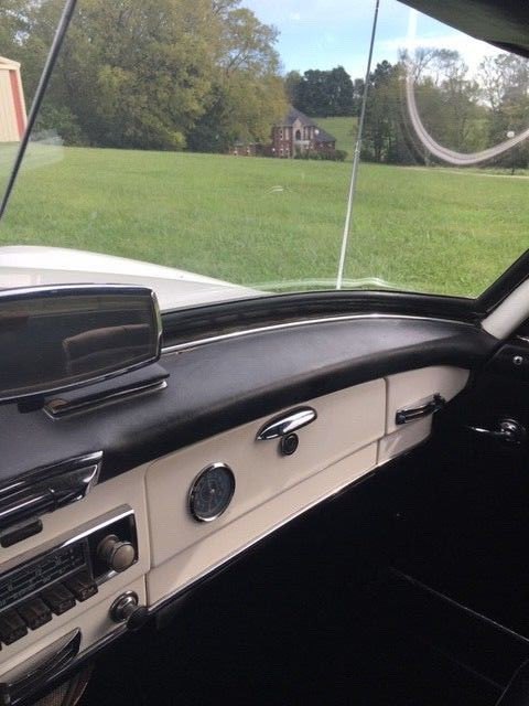 1962 White Mercedes-Benz 190-Series Convertible
