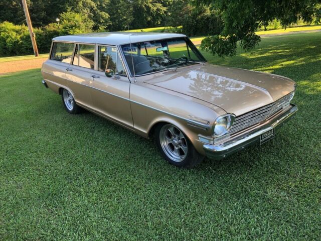 1962 Gold Chevrolet Nova Wagon