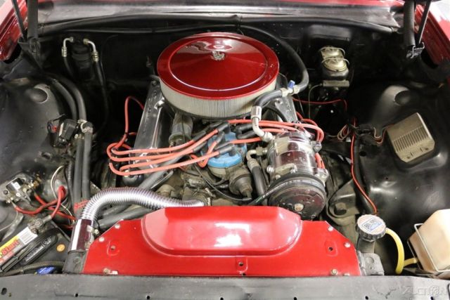 1962 Red Ford Galaxie