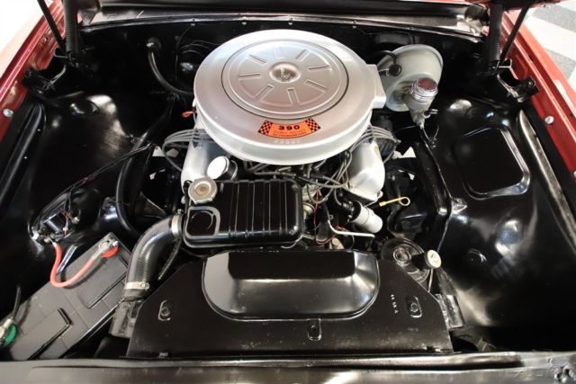 1962 Red Ford Galaxie