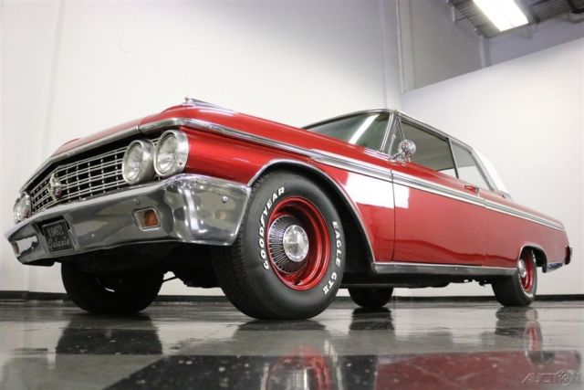 1962 Red Ford Galaxie