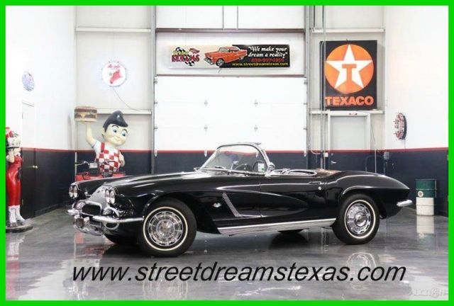 1962 Black Chevrolet Corvette