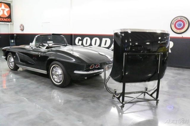 1962 Black Chevrolet Corvette