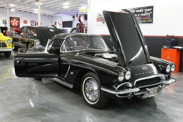 1962 Black Chevrolet Corvette