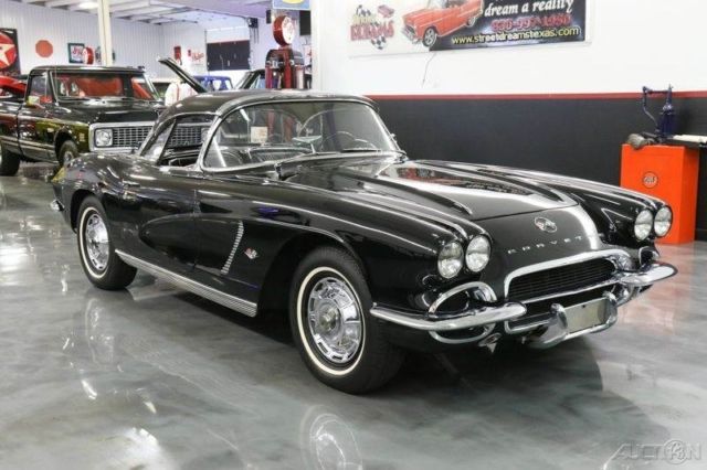 1962 Black Chevrolet Corvette