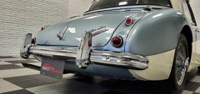 1962 White Austin Healey 3000 Convertible