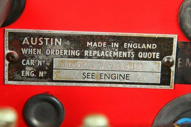 1962 Red Austin Healey MARKII --