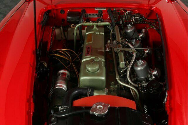 1962 Red Austin Healey MARKII --