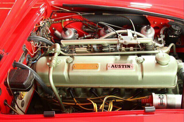 1962 Red Austin Healey MARKII --