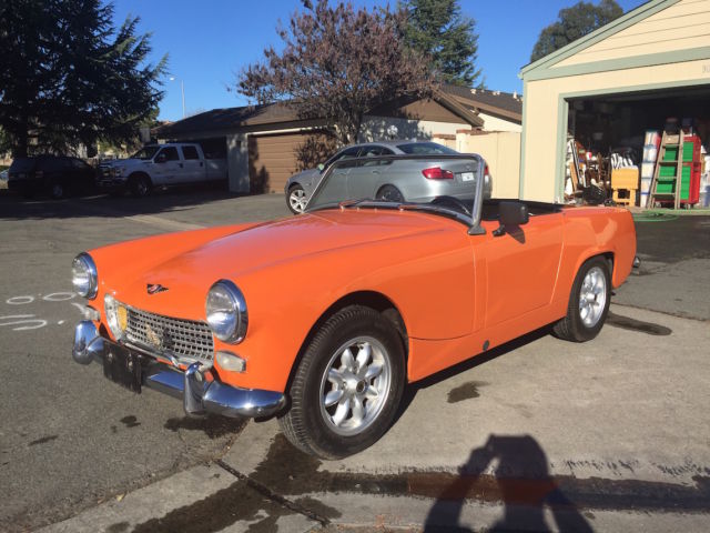 1962 Orange Austin Healey Sprite U/K