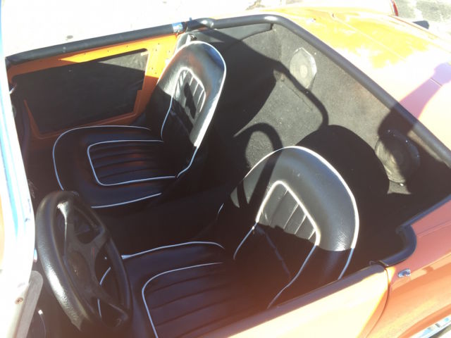 1962 Orange Austin Healey Sprite U/K