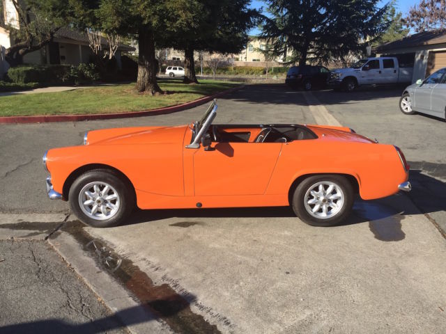 1962 Orange Austin Healey Sprite U/K