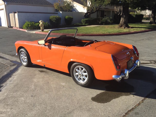 1962 Orange Austin Healey Sprite U/K