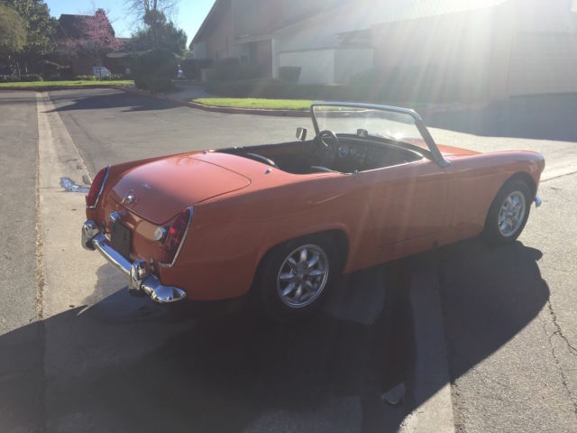 1962 Orange Austin Healey Sprite U/K