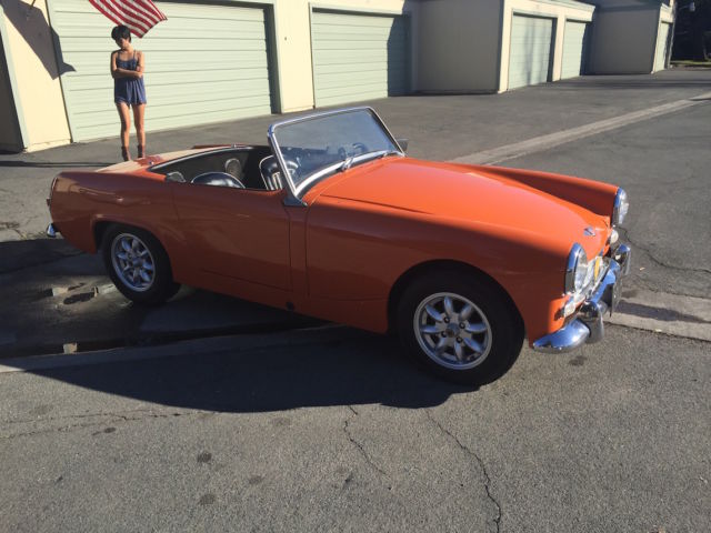 1962 Orange Austin Healey Sprite U/K