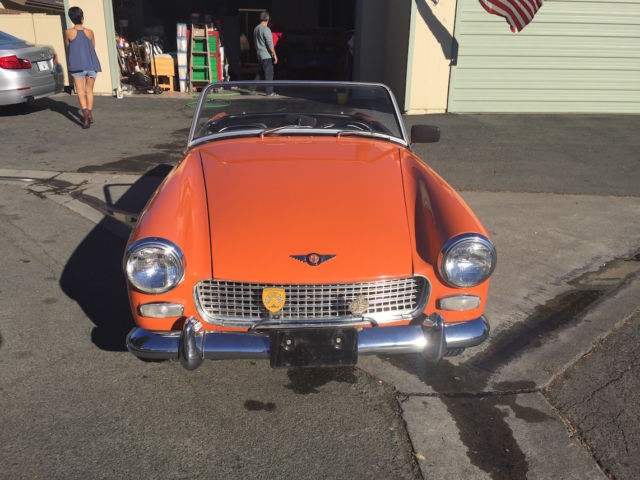 1962 Orange Austin Healey Sprite U/K