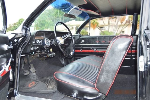 1962 Black Chevrolet Bel Air/150/210 Coupe