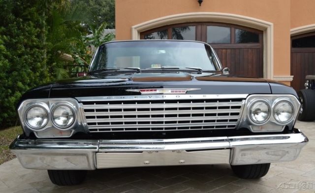1962 Black Chevrolet Bel Air/150/210 Coupe