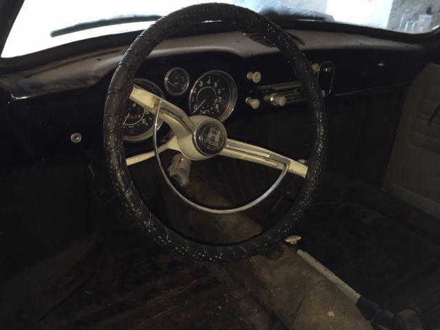 1962 Black Volkswagen Karmann Ghia Coupe