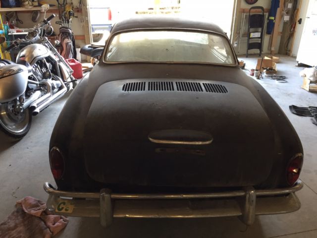 1962 Black Volkswagen Karmann Ghia Coupe