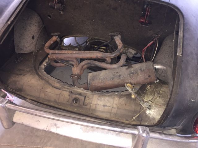 1962 Black Volkswagen Karmann Ghia Coupe