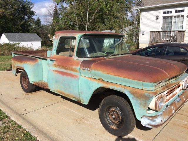 1962 Green Patina Chevrolet C-10