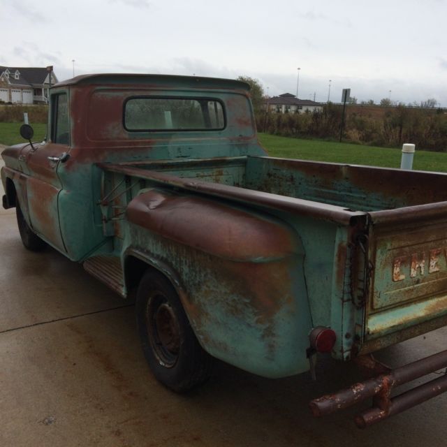 1962 Green Patina Chevrolet C-10