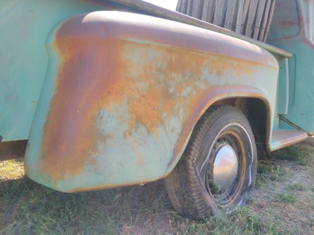 1962 Green Patina Chevrolet C-10