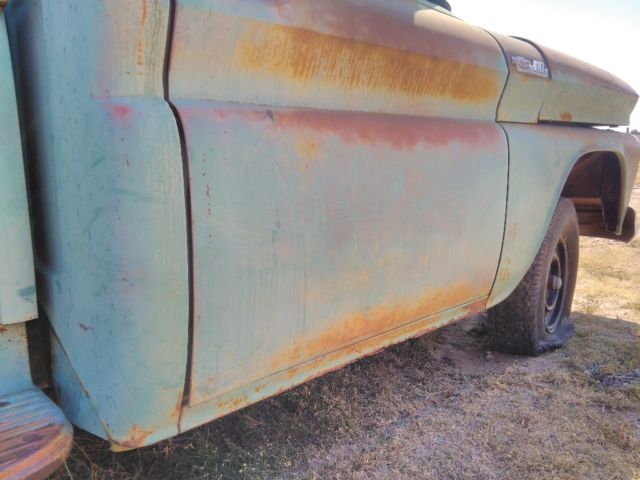 1962 Green Patina Chevrolet C-10