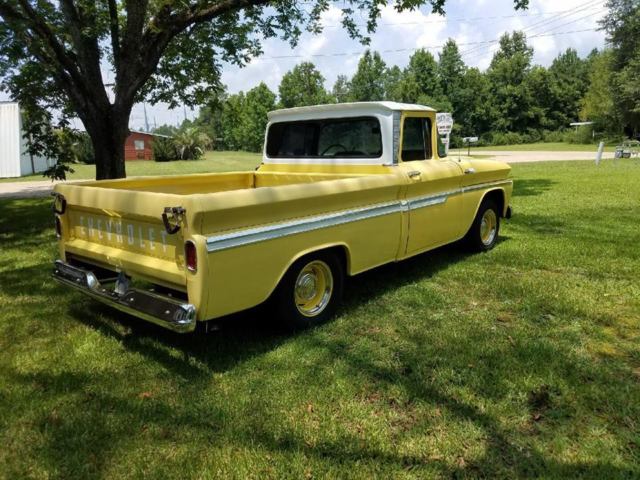 1962 Yellow Chevrolet C-10 Standard Cab Pickup