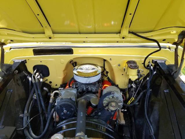 1962 Yellow Chevrolet C-10 Standard Cab Pickup