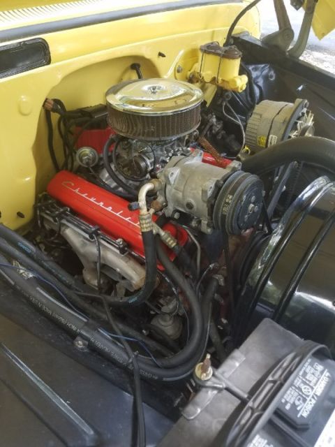 1962 Yellow Chevrolet C-10 Standard Cab Pickup