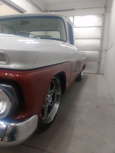 1962 Orange Chevrolet C-10