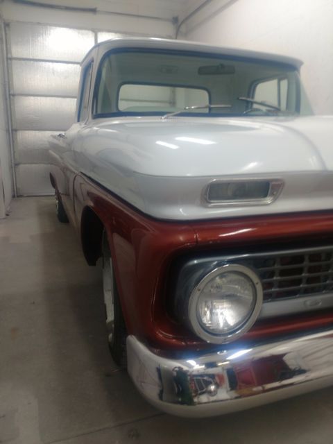 1962 Orange Chevrolet C-10