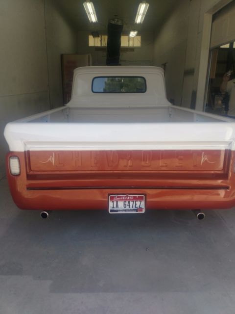 1962 Orange Chevrolet C-10