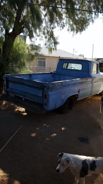 1962 Blue Chevrolet C-10 Standard Cab Pickup