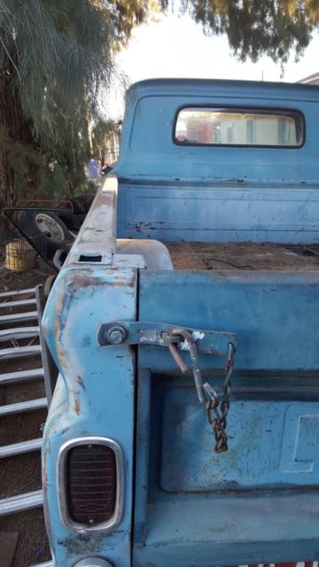 1962 Blue Chevrolet C-10 Standard Cab Pickup