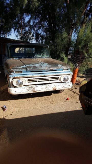 1962 Blue Chevrolet C-10 Standard Cab Pickup