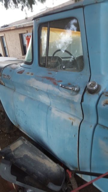 1962 Blue Chevrolet C-10 Standard Cab Pickup