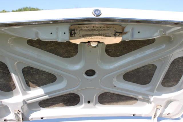 1962 White Cadillac DeVille Coupe