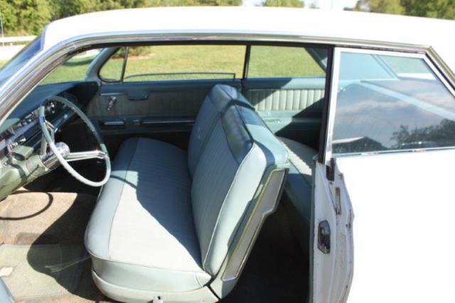 1962 White Cadillac DeVille Coupe